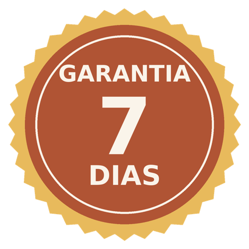 Selo de garantia de 7 dias